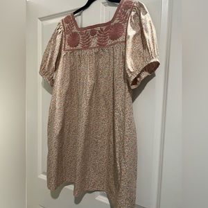 Mi Golondrina Maria Jardin Rosa Dress